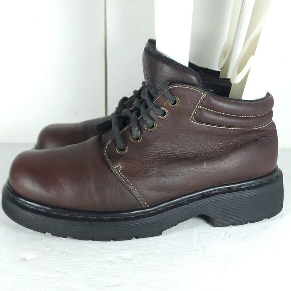 Dr. Martens Men\'s 9231 Vtg US 10 Uk 9 Brown Leather Chunky Work Boots England main image 10